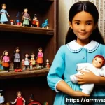 Home 18 신비아파트 소장 가치 있는 굿즈 - **Prompt:** A young, enthusiastic female collector, around 20-25 years old, with her hair neatly tie...