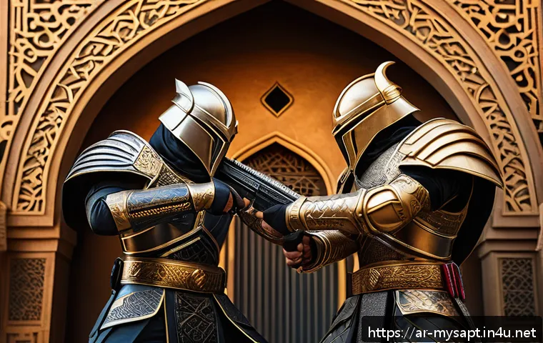 신비아파트 강림과 하리 콤비 플레이 - A dynamic battle scene in a mystical urban environment inspired by Shinbi Apartment, featuring two h...